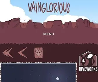 Vaingloriouscomic.com(Vainglorious) Screenshot