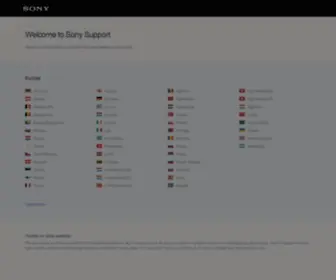 Vaio-Link.com(Support for Sony) Screenshot