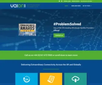 Vaioni.com(Leased Lines) Screenshot