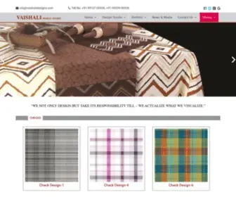 Vaishalidesigns.com(Vaishali Designs Studio) Screenshot