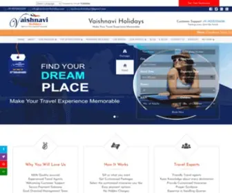 Vaishnaviholidays.com(Best Travel Agent in Haridwar Uttarakhand) Screenshot