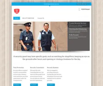 Vaishnavsecurityservices.com(Vaishnav security services) Screenshot