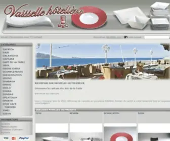 Vaisselle-Hoteliere.com(Vaisselle Hôtelière) Screenshot