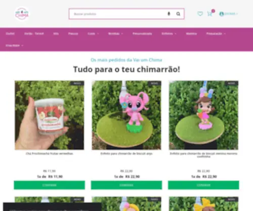 Vaiumchima.com.br(Vai um Chima) Screenshot