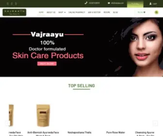 Vajraayu.com(Online Ayurvedic Store) Screenshot