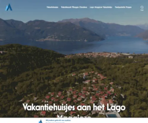 Vakantiehuisjesitalia.nl(Vakantiehuisjes aan het Lago Maggiore) Screenshot