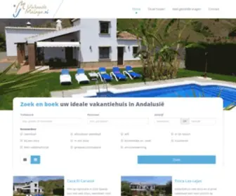 Vakantiemalaga.nl(Vakantiehuizen) Screenshot