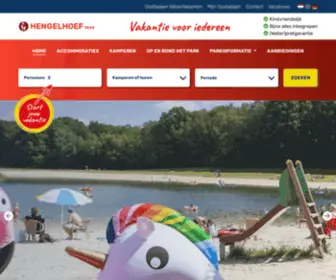 Vakantieparkhengelhoef.be(Park Hengelhoef) Screenshot