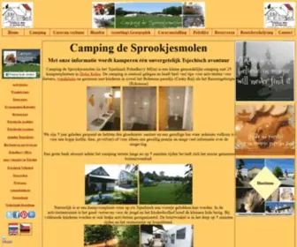 Vakantietsjechie.cz(Camping de Sprookjesmolen in Tsjechie met nederlandse eigenaren) Screenshot