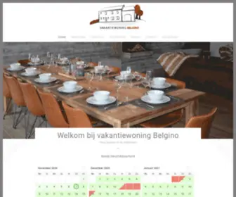 Vakantiewoning-Belgino.be(Heerlijk genieten in de Ardennen) Screenshot