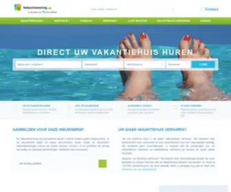 Vakantiewoning.org(Boek je vakantie) Screenshot