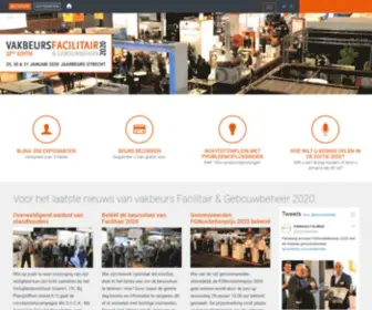 Vakbeursfacilitair.nl(De vakbeurs Facilitair & Gebouwbeheer) Screenshot