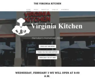 Vakitchen.com(The Virginia Kitchen) Screenshot