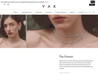 Vakjewels.com(VAK Jewels) Screenshot