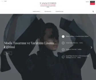 Vakkoesmod.com(Vakko ESMOD İstanbul) Screenshot