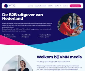 Vakmedianet.nl(VMN media) Screenshot