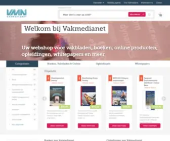 Vakmedianetshop.nl(Vakmedianet webshop) Screenshot