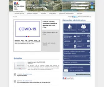 Val-Doise.gouv.fr(Préfecture) Screenshot