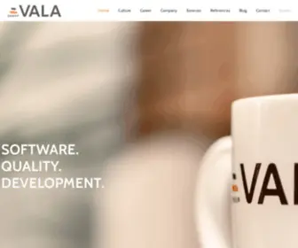 Valagroup.com(VALA Group Ltd) Screenshot