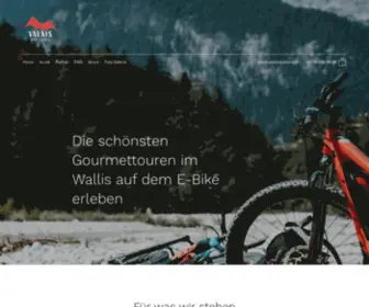 Valaisbiketours.ch(Valais Biketours) Screenshot