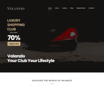 Valanzio.com(Your Club Your Lifestyle) Screenshot