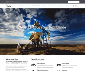 Valaq.com(Sealing Innovation Worldwide) Screenshot