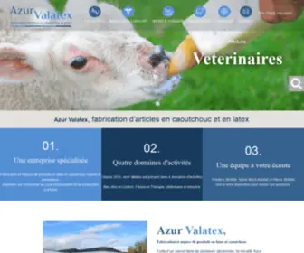 Valatex.fr(Azur) Screenshot