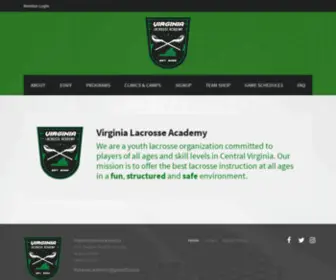 Valaxacademy.com(VA-Lax-Academy) Screenshot