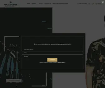 Valbone.in(India best distribution business model for apparel industry) Screenshot