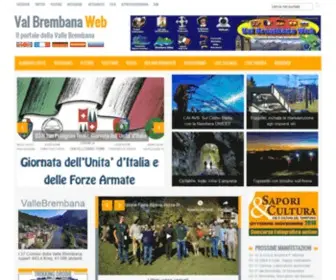 Valbrembanaweb.com(Val Brembana Web) Screenshot
