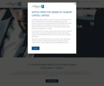 Valburycapital.com(Brokerage) Screenshot