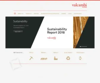 Valcambi.com(Valcambi sa) Screenshot