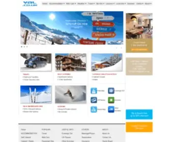 Val.co.uk(Val d'Isere Ski and Snowboard resort) Screenshot