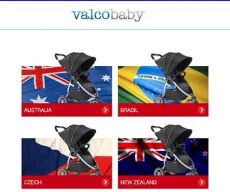 Valcobaby.eu(Valco Baby International) Screenshot