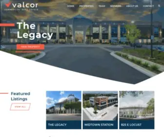 Valcorcre.com(San Antonio Commercial Real Estate) Screenshot