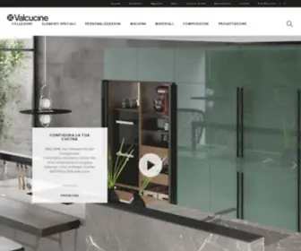 Valcucine.com(Cucine Moderne e Componibili di Design) Screenshot