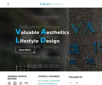 Vald-Design.com(進化論有限公司) Screenshot