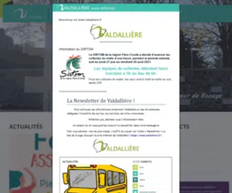 Valdalliere.fr(Valdallière) Screenshot