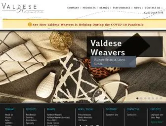 Valdeseweavers.com(Valdese Weavers) Screenshot