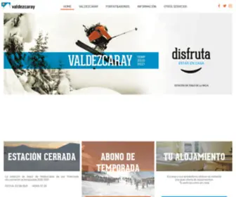 Valdezcaray.es(Estación) Screenshot