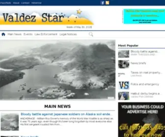 Valdezstar.net(The Valdez Star) Screenshot