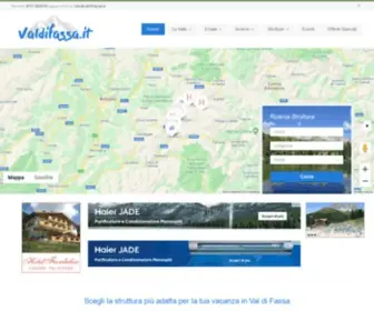 Valdifassa.it(Il portale per le vacanze in Val di Fassa Trentino) Screenshot