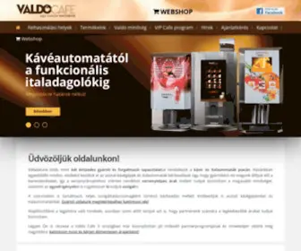 Valdocafe.hu(Főoldal) Screenshot