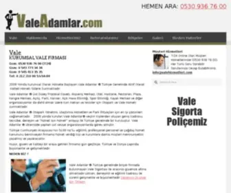 Valeadamlar.com(Vale Adamlar) Screenshot