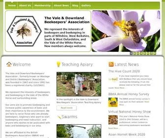 Valeanddownlandbees.org.uk(Vale & Downland Beekeepers' Association) Screenshot