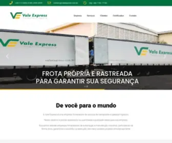 Valeexpress.com.br(Transporte e Logistica) Screenshot