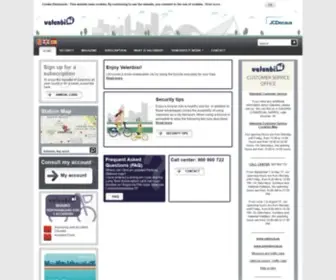 Valenbisi.com(Vélo) Screenshot