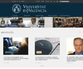 Valencia.edu(Universitat de Val) Screenshot