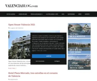 Valenciablog.com(Los mejores planes de Ocio y Cultura en Valencia) Screenshot