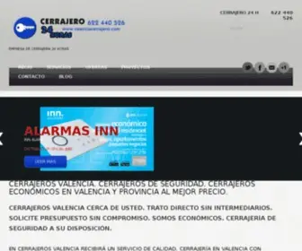 Valenciacerrajero.com(Valencia Cerrajero) Screenshot
